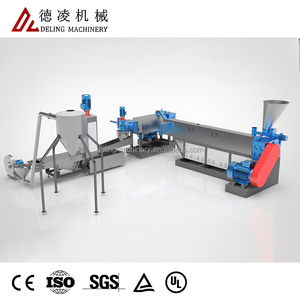 Deling-Granulador extrusor Premium para PET PP PE <span class=keywords><strong>HDPE</strong></span> <span class=keywords><strong>LDPE</strong></span>, copos de película de botella de PVC, proceso de reciclaje, producción de partículas - Product Image 2