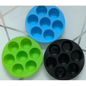 7-cavity fruit snack cold storage tray, which can be used to make small cake mold