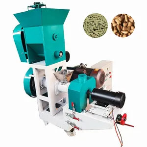 Factory Supply Chicken Pet Rabbit Fish Shrimp Feeds Pellet Maker Mill Extruder Pelletizer Machine