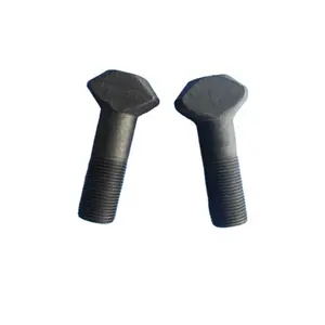 Professional supplier of high quality Forged liner bolts grade 8.8 black low price