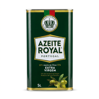 Bidon en fer blanc vide de 3L pour huile d'olive, personnalisable avec logo, conteneur métallique alimentaire pour huile de cuisson, vente en gros