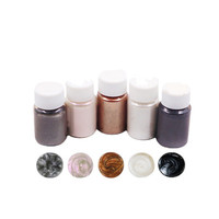 Pigment de remplissage de gel de cristal DIY Slime Bottle 28 Colors Mermaid Mica Powder Pearl Pigments