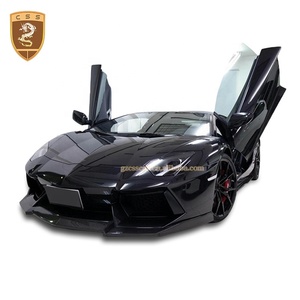 Kit carrozzeria in fibra di carbonio stile DNC per Lamborghini <span class=keywords><strong>Aventador</strong></span> LP700 diffusore anteriore con labbro posteriore minigonne laterali Spoiler Wing Bodykit - Product Image 2