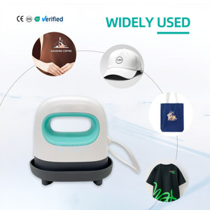 <b>Mini</b> Small Size Heat Press Machine Suitable DTF Sublimation <b>Printer</b> Transfer for T-shirt , Shoes,Socks - Product Image 3