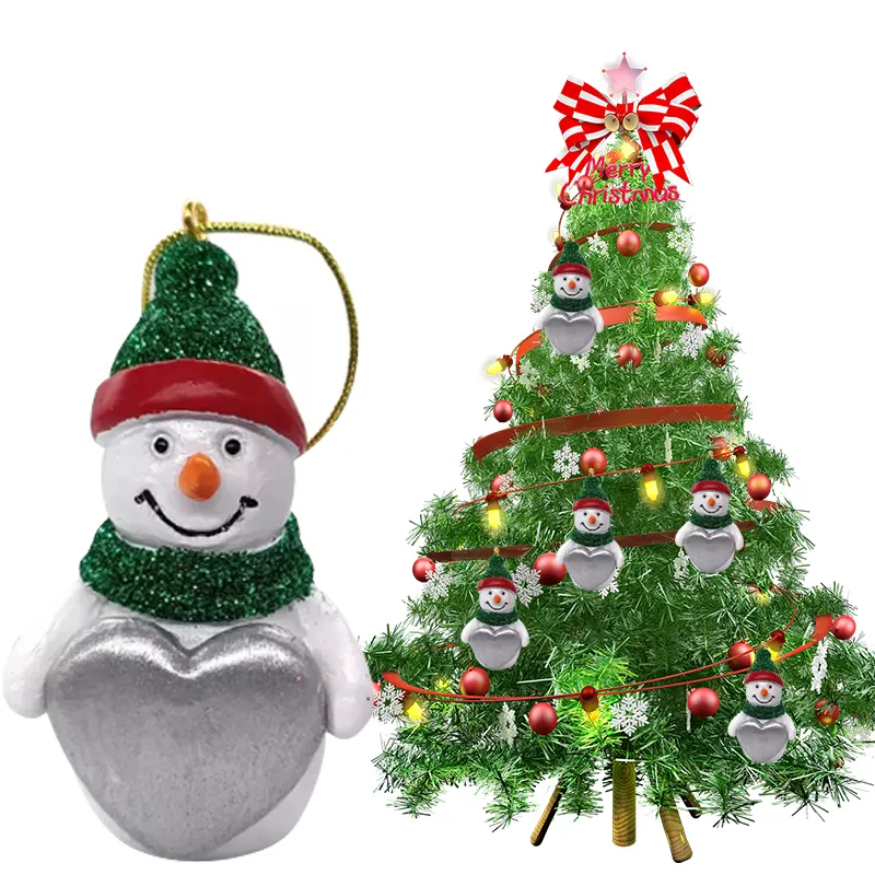 Can be customized christmas figurines ornaments christmas tree hanging pendant christmas tree decoration ornaments
