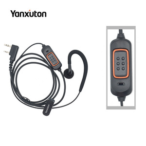 Auriculares Walkie Talkie Yanxuton con conector de 3,5 mm, cancelación de ruido, accesorio de audio antiinterferencias para uso en hoteles - Product Image 5