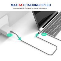 Premium cargador rápido tipo a granel de carga de mejores datos 3ft 6ft de alta calidad 1m Cable Usb-C 1,8 m
