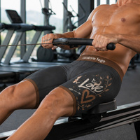 Sous-vêtements pour couples imprimés graffiti 'Love' ODM d'usine, respirants, classiques, comprenant soutien-gorge de sport dos nageur et shorty pour homme, et culottes pour femme