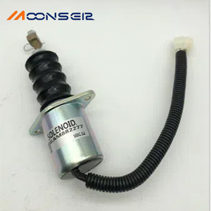 โซลินอยด์วาล์ว AM882277 12V ตัวตัดน้ำมันเชื้อเพลิงสำหรับเครื่องยนต์คัมมินส์ ตัวควบคุมการดับเครื่องยนต์ - Product Image 3