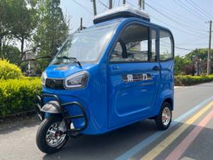 Fubichang — tricycle <span class=keywords><strong>électrique</strong></span> 60v, 52ah, batterie de 60v, pour passager, <span class=keywords><strong>3</strong></span> <span class=keywords><strong>roues</strong></span>, <span class=keywords><strong>avec</strong></span> <span class=keywords><strong>toit</strong></span> - Product Image 3