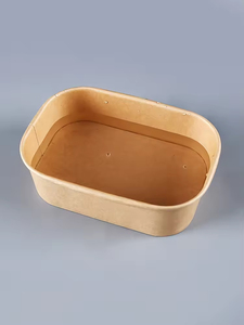 Trung quốc dùng một lần 500/750/1000ml container thực phẩm bao bì đa lưới giấy kraft thức ăn nhanh Takeaway hộp giấy - Product Image 4