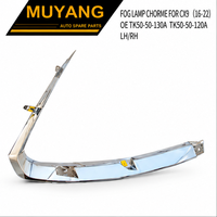 Phare antibrouillard chromé MUYANG pour Mazda CX-9 2016-2022 Gauche/Droite OE TK50-50-130A, TK50-50-120A Kit carrosserie CX-9