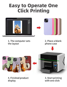 Özel plastik kimlik, lisans kartları, net dijital baskı ile PVC ve akrilik malzemeler için uygun fiyatlı küçük boyutlu UV kart yazıcı - Product Image 4