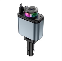 Chargeur de voiture à charge rapide 180W avec lampe aromathérapie multifonctionnelle à ciel étoilé romantique 5.3 PD/QC 30 et diffuseur d'arômes