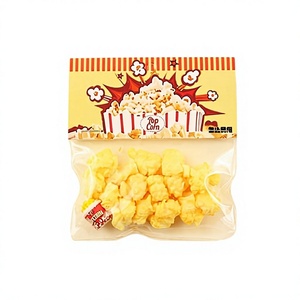 Juguete de simulación de palomitas de maíz para niñas, de TPR, suave, mini, para aliviar el estrés y la descompresión - Product Image 2