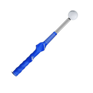 Entrenador de Swing de Golf, Extensible de 15-25.6 Pulgadas, de Acero Inoxidable, Ayuda para Práctica en Interiores - Product Image 3