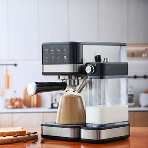 Espresso <b>Coffee</b> Maker <b>Machine</b> 20 Bar Pump Commercial Semi-<b>Automatic</b> Stainless Steel Household Car Use US Sale Semi-<b>automatic</b> Cof - Product Image 3