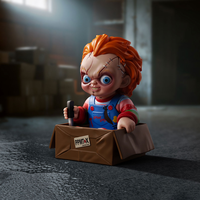 POPMART Original Limited Chucky Franchise Series Figures Series Vinyl Plush-made Blind Box Cadeaux de Noël et d'Halloween