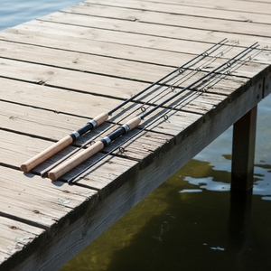 <span class=keywords><strong>Canne</strong></span> à pêche Echo Ice 100g 1.8m/2.1m/2.4m avec poignée en liège, action moyenne en fibre de verre pour la pêche au bar, aux crevettes et à la <span class=keywords><strong>truite</strong></span> en traîne en mer depuis bateau - Product Image 2