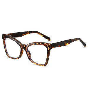 Montures de lunettes carrées Tr90, protection anti-lumière bleue, monture complète, unisexe, verres en polycarbonate, fabriqué à Taizhou - Product Image 4