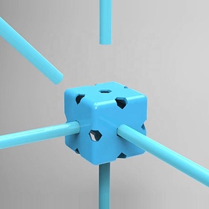 Bloques de Construcción Creativos de Tubos para Niños, Juguete de Construcción de Túneles y Castillos, Kit de Construcción de Casas de Juego para Interiores y Exteriores - Product Image 3