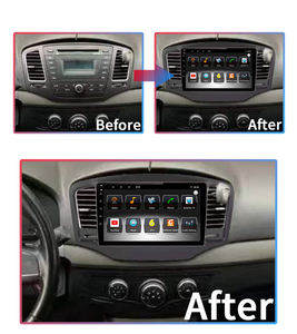 Bosstar الروبوت hd مشغل أسطوانات للسيارة مشغل فيديو ل MG 350 2015 مع واي فاي لتحديد المواقع سيارة مشغل وسائط متعددة - Product Image 3