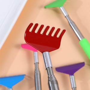 Pen Style Colorful Teeth Stainless Steel Retractable Itch Scratcher Telescopic Back Scraper - Product Image 4