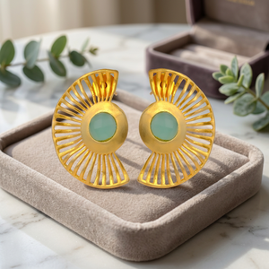 Trendy PURPLE ELEPHANT 18K/22K Gold Plated Brass Cute <b>Butterfly</b> Shape Stud Earrings Women Party Wedding Elegant Fashion High - Product Image 4