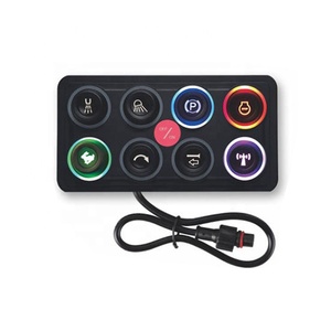 <span class=keywords><strong>Panel</strong></span> de <span class=keywords><strong>interruptores</strong></span> de 8 entradas 12V/24V resistente al agua personalizado para coche, SUV, camión, <span class=keywords><strong>barco</strong></span> marino, <span class=keywords><strong>Panel</strong></span> de Control ARL - Product Image 1