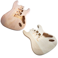 Corps de guitare électrique NAOMI en bois de remplacement pour micros Humbucker ST HHH HH SSH HSH, pièces et accessoires DIY pour guitares à cordes
