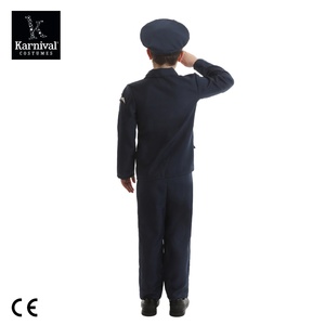 ODM vente entière haute qualité RAF pilote Costume pour enfants Cosplay uniforme Performance porter Halloween fête garçons RAF uniforme groupe d'âge enfants - Product Image 5