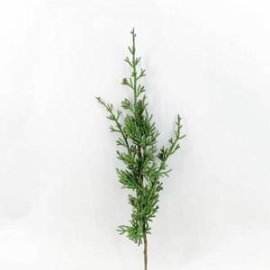 Tallo de <span class=keywords><strong>enebro</strong></span> de fábrica, tallo de <span class=keywords><strong>pino</strong></span> y ciprés, plantas artificiales verdes personalizadas, venta al por mayor - Product Image 4