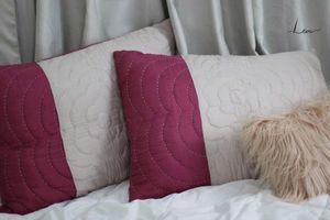 Funda de Almohada de Lino con Cierre de Cremallera, Colores y Logotipo Personalizables, Decoración Ecológica para el Hogar y Hoteles - Product Image 5