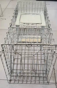 Treillis soudé galvanisé utilisé pour le piège à <span class=keywords><strong>cage</strong></span> de vison/rat/écureuil Double entrée - Product Image 4