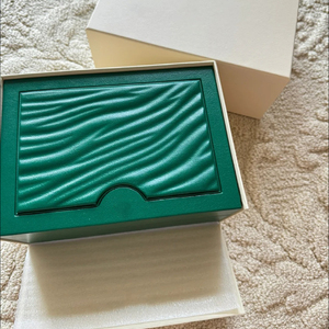 Factory wholesale green <b>wooden</b> <b>box</b> luxury waterproof sapphire 5A gift <b>box</b> mechanical <b>watch</b> <b>box</b> - Product Image 1