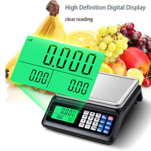 Báscula <span class=keywords><strong>de</strong></span> Conteo Impermeable J&R <span class=keywords><strong>de</strong></span> 20 kg y 30 kg, Báscula <span class=keywords><strong>de</strong></span> Banco Recargable, Báscula Electrónica para Calcular el Precio y el <span class=keywords><strong>Peso</strong></span> <span class=keywords><strong>de</strong></span> Pescado - Product Image 5