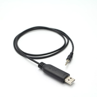 Cable Serial USB a TTL de Alta Velocidad de 3.5mm con Blindaje Trenzado y Revestimiento de PVC, Plug and Play para Uso en Computadoras