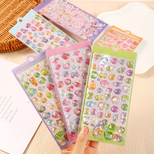 Servicio OEM ODM, Adhesivos Decorativos 3D con Relieve de Animales de Dibujos Animados, Pegatinas 3D en Relieve para Manualidades, Álbumes de Recortes y Diarios - Product Image 3