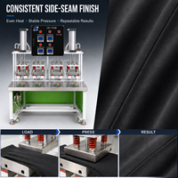Presse à chaud pneumatique à quatre stations CNCO CN-710B pour le façonnage et le collage des coutures latérales de sous-vêtements
