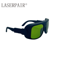 Lunettes de sécurité laser 1064nm OD>7 certifiées CE, protection oculaire à 41% de transmission pour machines de soudage laser et lasers dentaires