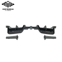 Kit de Carrocería Completo de Fibra de Carbono Seca Estilo MSY, Lip Delantero, Difusor Trasero, Faldones Laterales, Acabado Brillante/Mate para Ferrari SF90