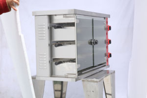 Four à rôtisserie commercial vertical au gaz pour poulet avec four à rôtisserie à 6 étages pour poulets - Product Image 5