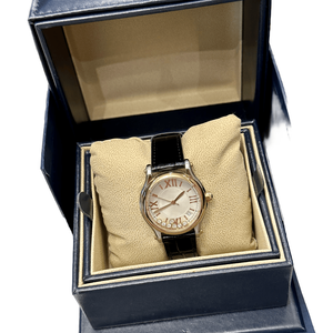 Reloj Mecánico Automático de Lujo para Mujer con Ventana de Fecha, Esfera con Números Romanos y Detalles de Diamantes, Elegante Reloj de Pulsera para Mujer - Product Image 1