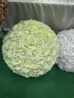 Boule de fleurs artificielles en gros pour centres de table de mariage, allées et décorations d'événements