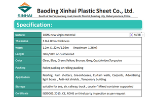 Plaque de toiture en <span class=keywords><strong>polycarbonate</strong></span> prismatique transparent durable de 1,2 x 50 m, motif lychee, en plastique transparent gaufré ondulé - Product Image 3