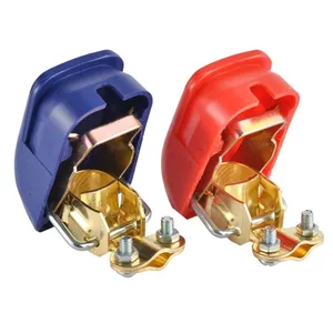 Universal Car Battery Terminal Connector Battery 2pcs Quick Release Battery Terminals Clamps Toggle switch Parts For Truck Auto