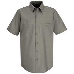 <span class=keywords><strong>Chemise</strong></span> de travail unie à <span class=keywords><strong>2</strong></span> <span class=keywords><strong>poches</strong></span> pour <span class=keywords><strong>homme</strong></span>, uniforme industriel, haut à manches courtes, respirant, en coton écologique, infroissable, été - Product Image 6