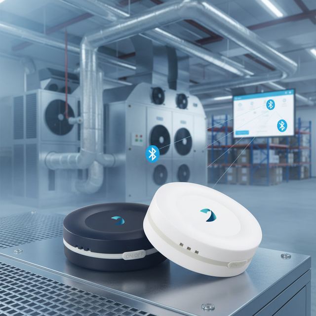 STiE9 Ceiling Type IBeacon Integrated With SHT20/SHT21 Temperature Humidity Sensor Chip BLE5.0 Beacon