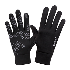 Guantes de Ciclismo Unisex Impermeables para Invierno, Resistentes al Viento, con Pantalla Táctil, Dedos Completos y Acolchados - Product Image 5