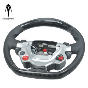 Volante de Carreras Personalizado de Fibra de Carbono y Alcántara para <span class=keywords><strong>Ferrari</strong></span> 458 488 599 California <span class=keywords><strong>F430</strong></span> F12 GTC4LUSSO Convertible - Product Image 6